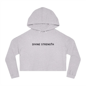 Divine Strength Classic Cropped Hoodie